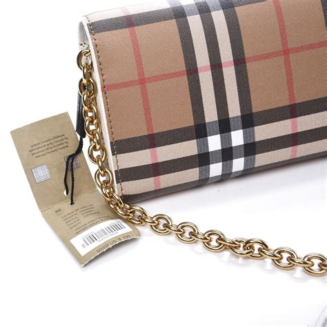 burberry wallet on chain